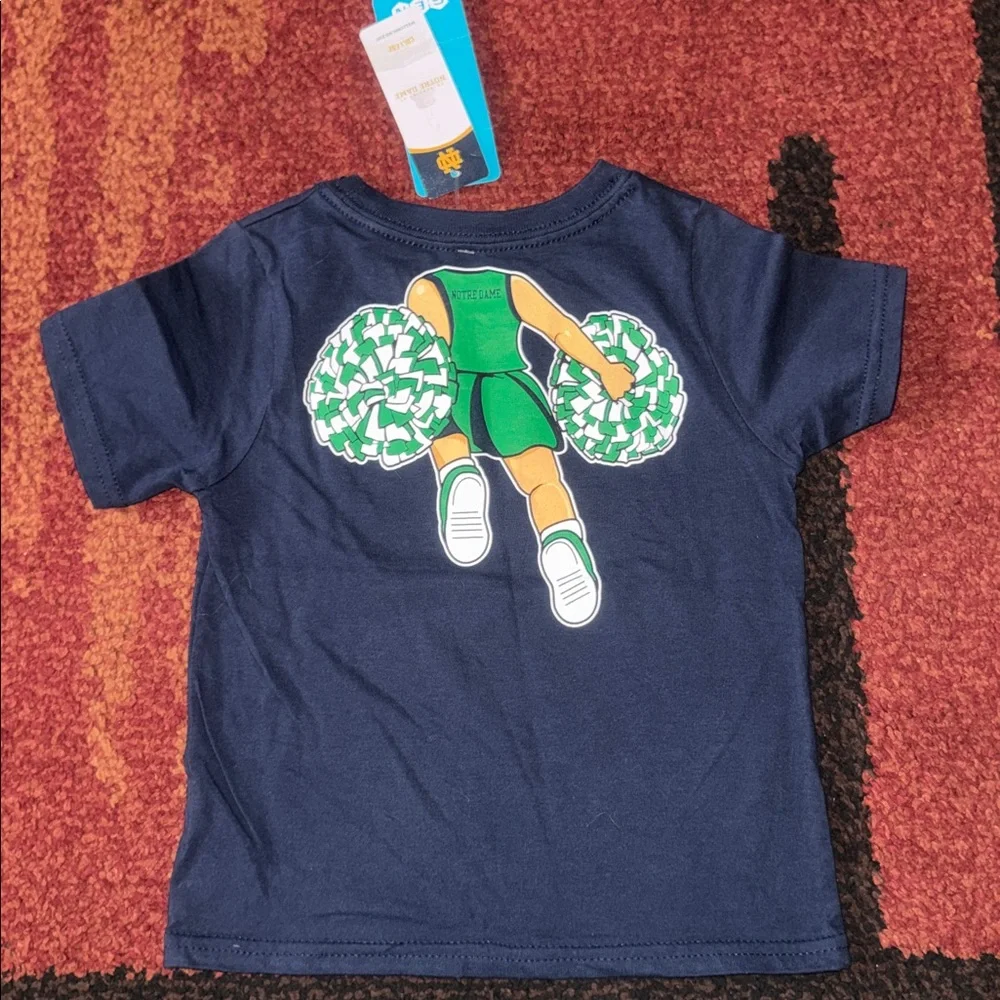 Toddler Future Cheerleader Shirt - Notre Dame‎